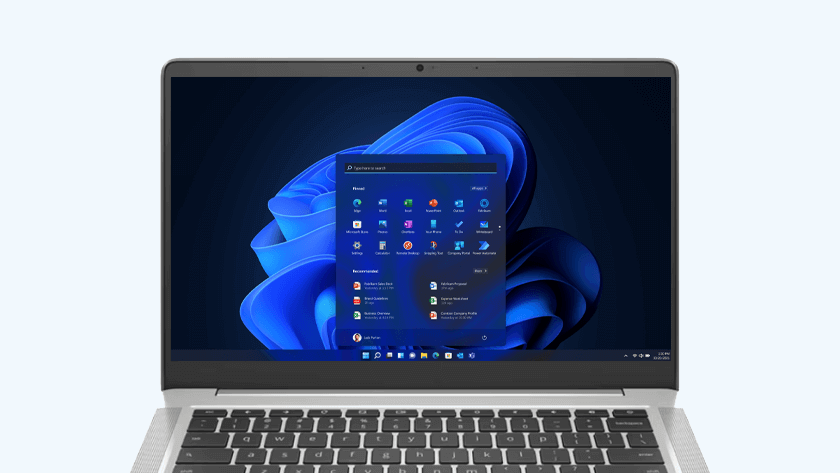 Windows laptop